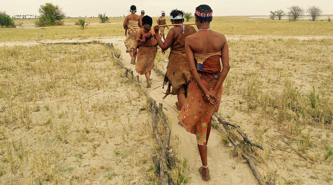 Bushmen of the Kalahari.