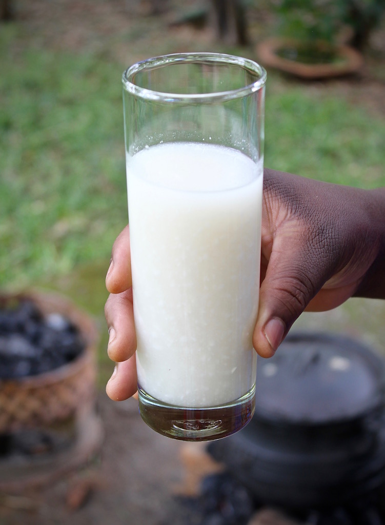 Munkoyo drink, prepared over a period of two days.